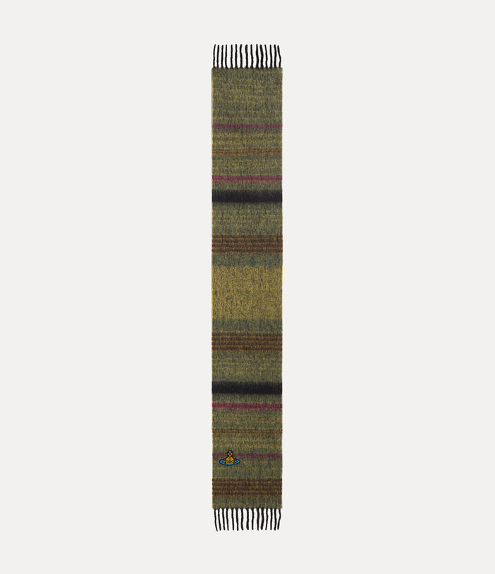 Vivienne Westwood CHUNKY MULTI STRIPE SCARF